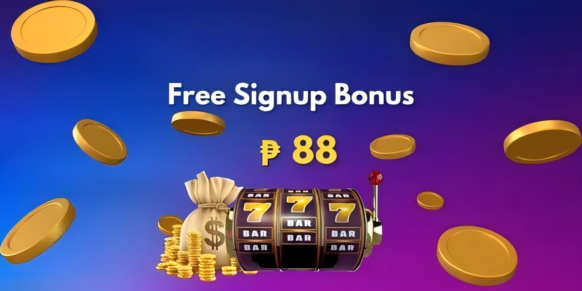 Promotion banner showing a welcome package offer for new players